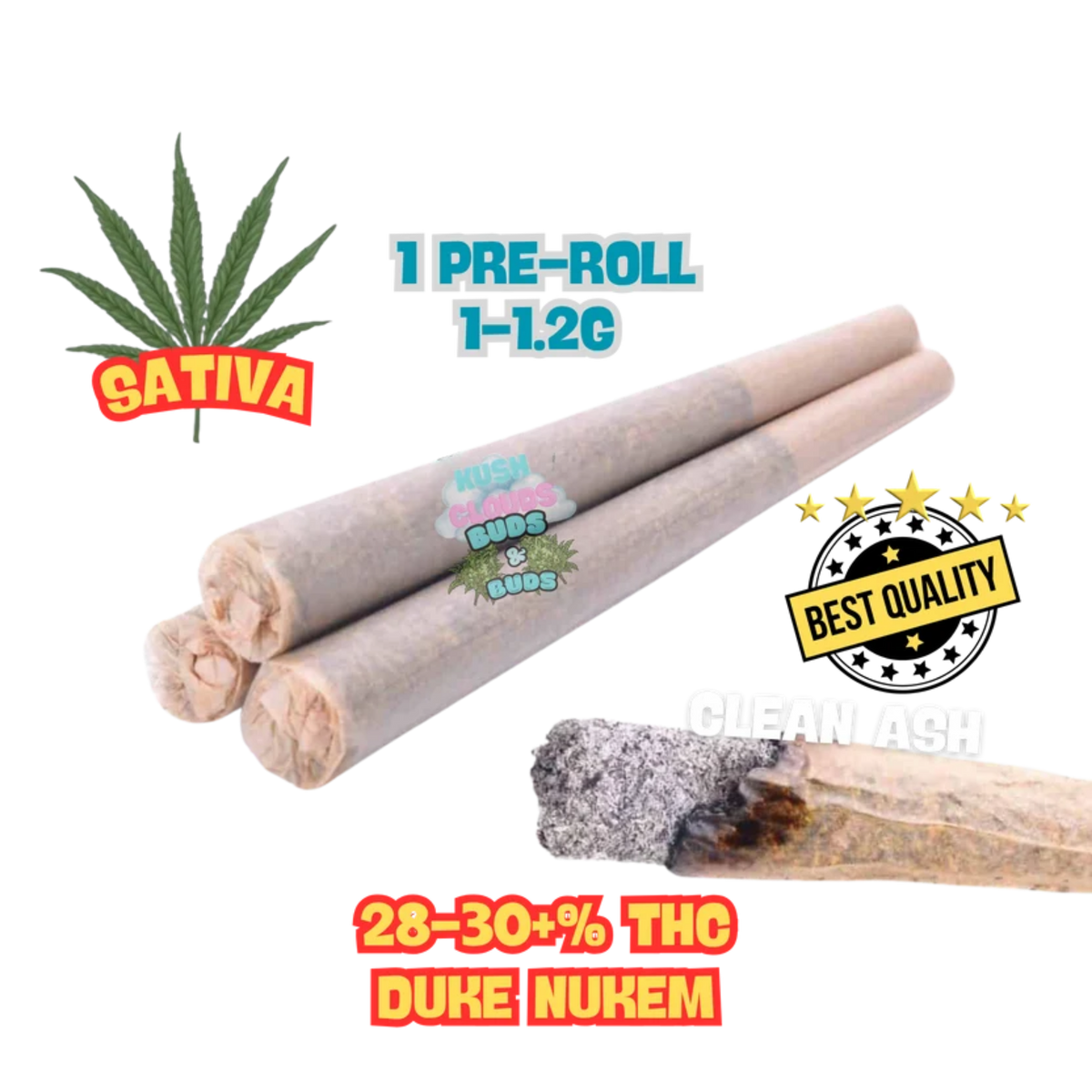 (1g-1.2g) Duke Nukem (Sativa) AAAA