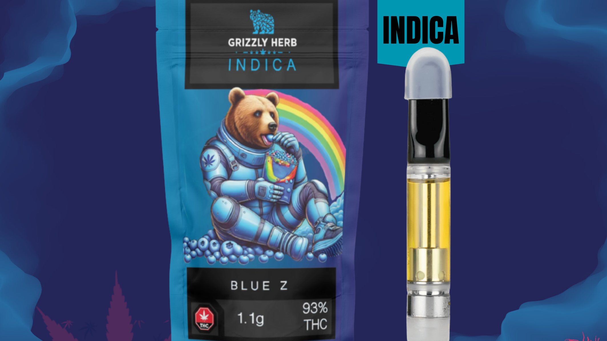 Blue Z | Indica | Cartridge | 1.1g