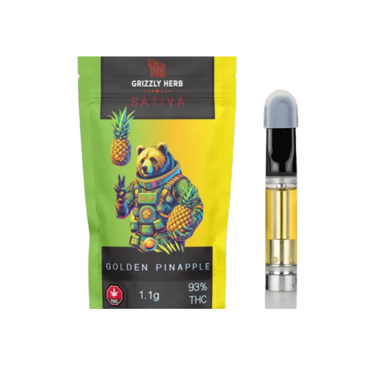Golden Pineapple | Sativa | Cartridge | 1.1g