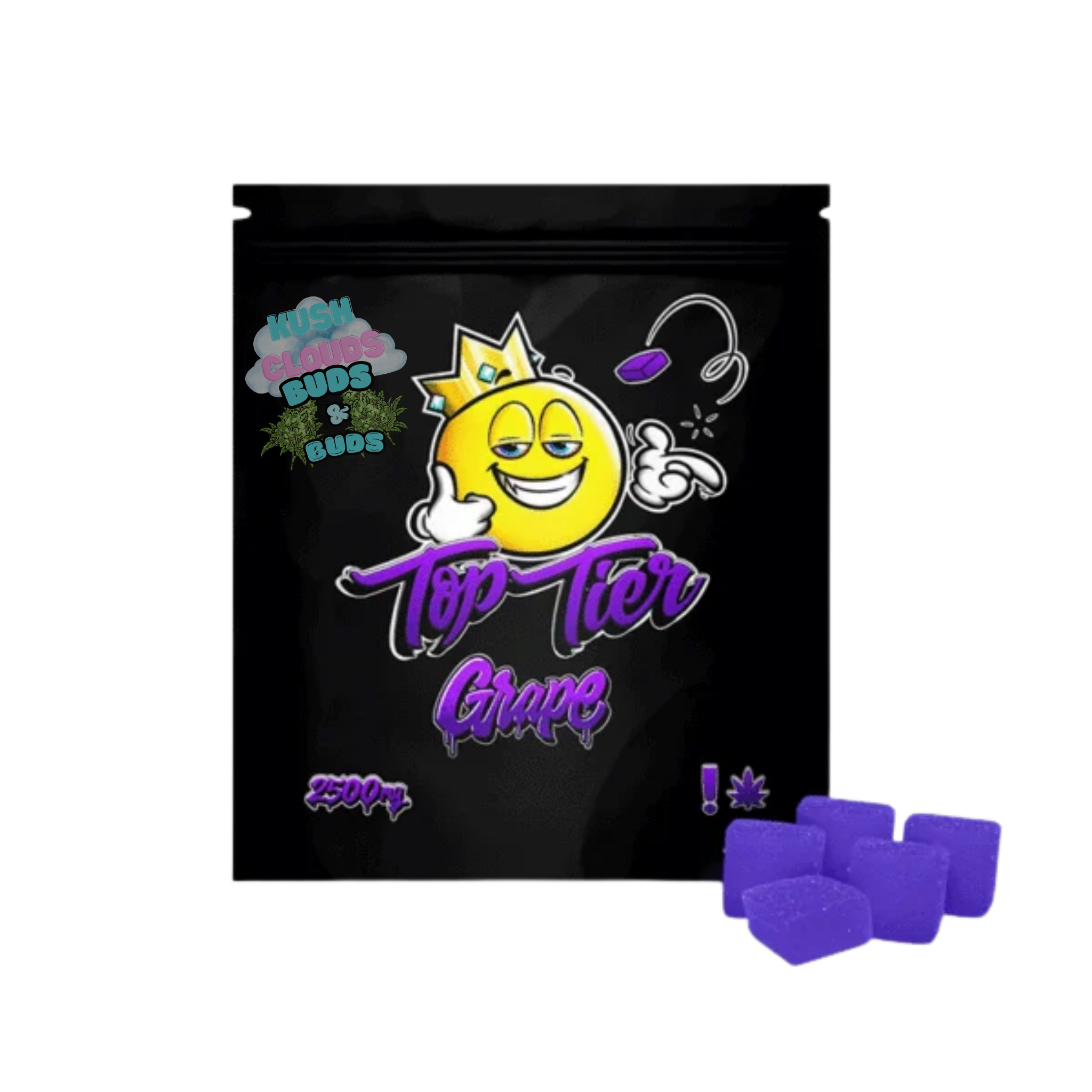 Top Tier Gummies 2500MG THC