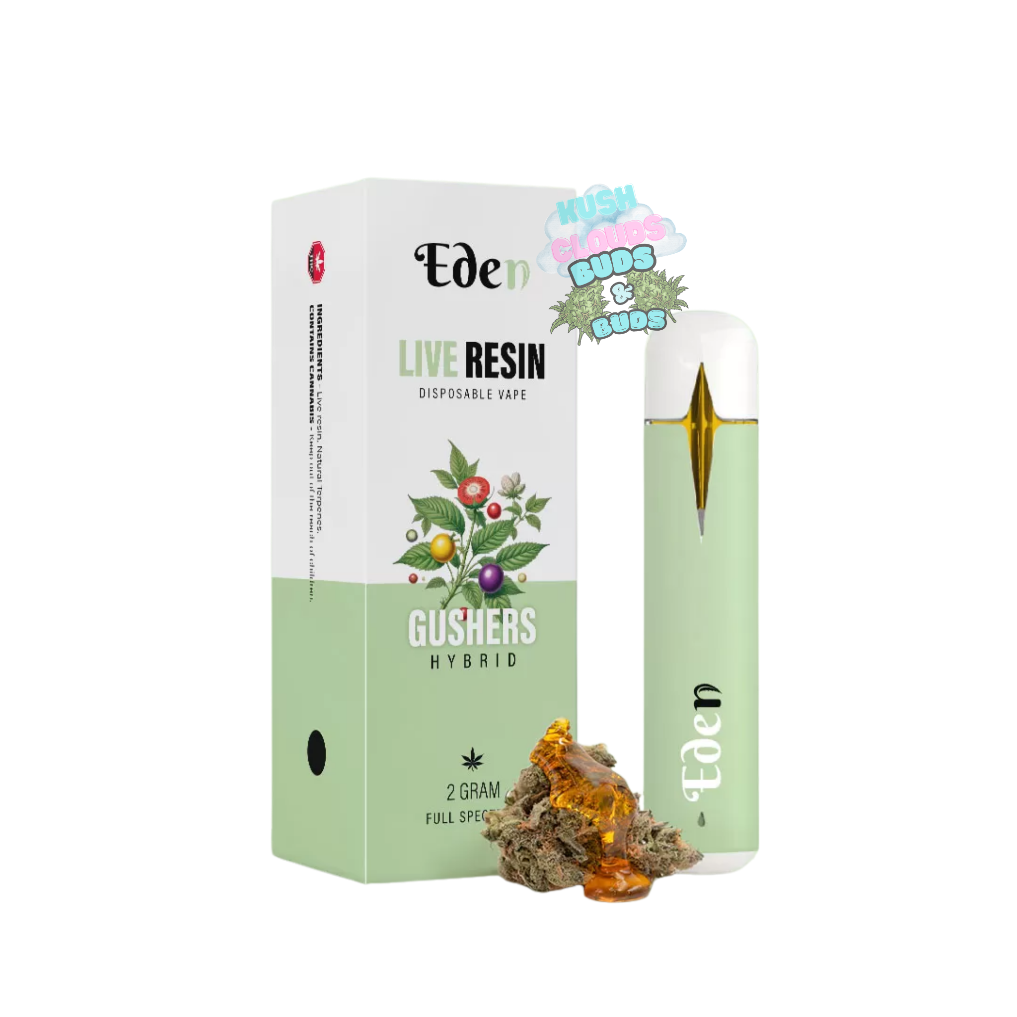 (Hybrid) Gushers Live Resin Disposable Vape (2gr)