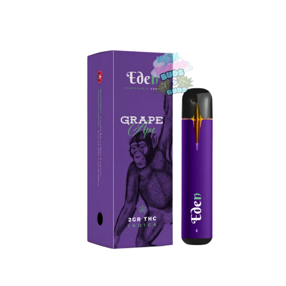 (Indica) Grape Ape Disposable Vape (2gr)