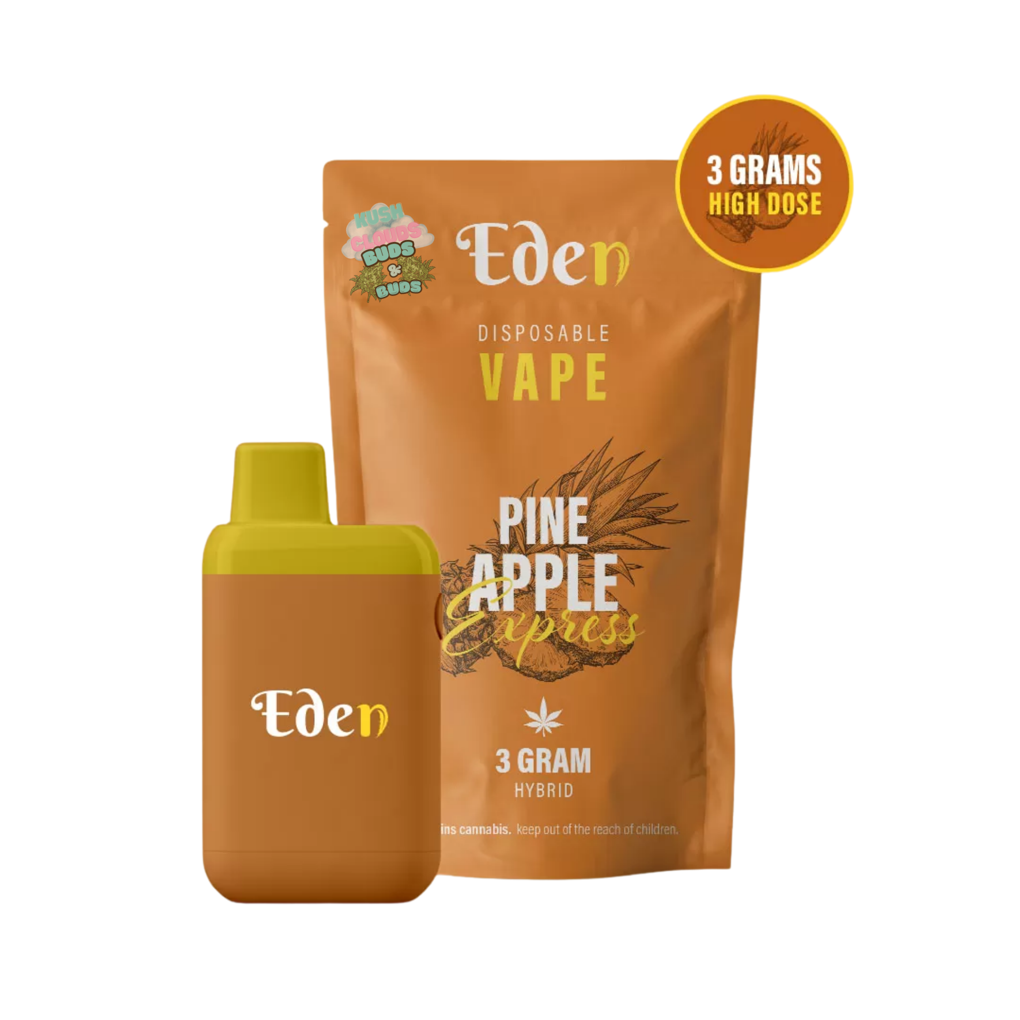 (Hybrid) Pineapple Express Disposable Vape (3gr)