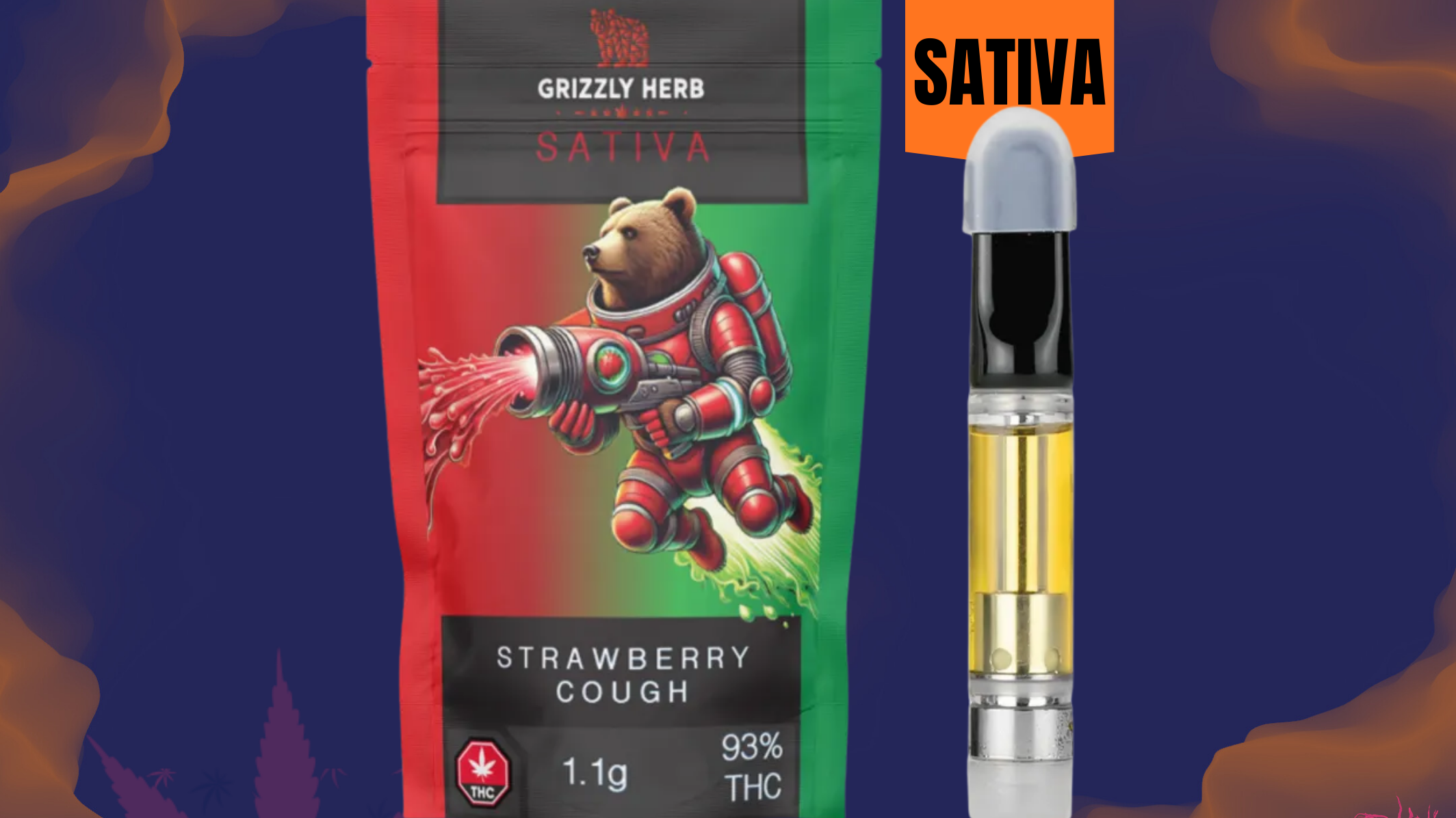 Strawberry Cough | Sativa | Cartridge | 1.1g
