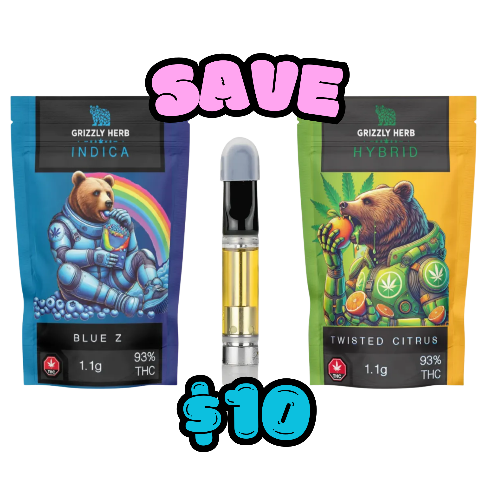 THC Carts Save $10