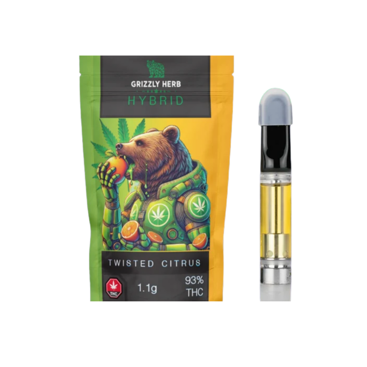 Twisted Citrus | Hybrid | Cartridge | 1.1g