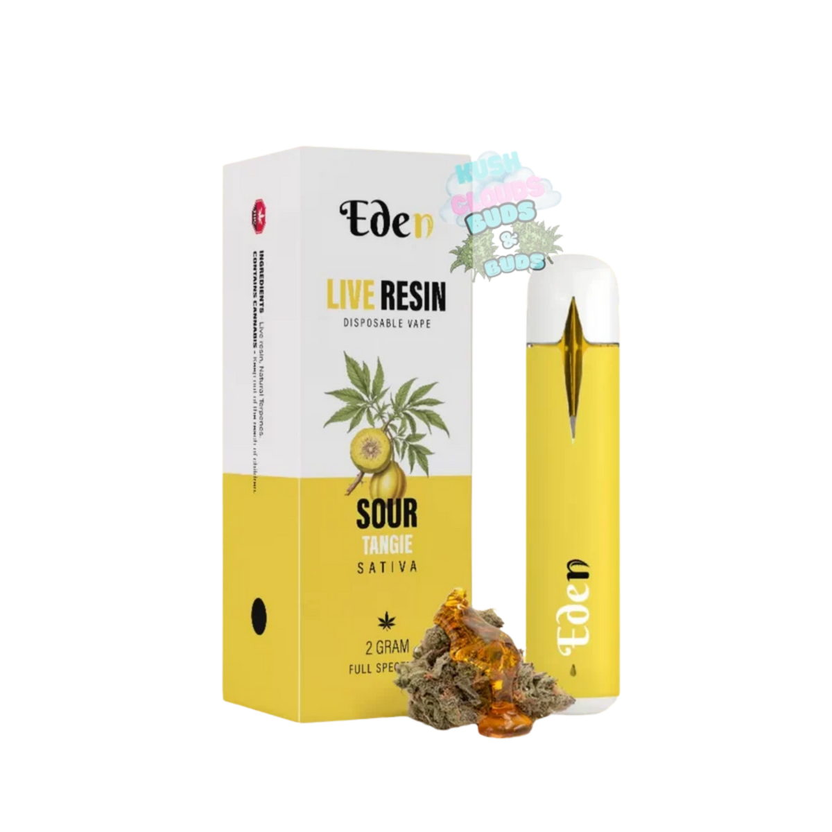 (Sativa) Sour Tangie Live Resin Disposable Vape (2gr)